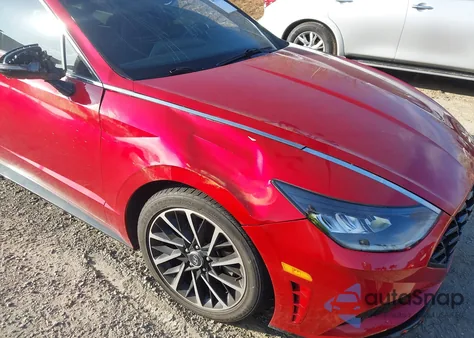 2020 Hyundai Sonata Sel Plus z USA, uszkodzony, nr VIN 5NPEJ4J24LH006224